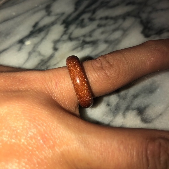 vtg Golstone Rounded Plain Band Sz 5.5 - Picture 6 of 7